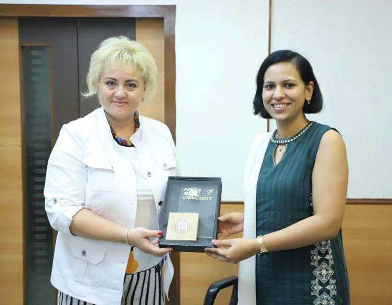 Delegates from Penza State University, Russia paid visit to Parul University